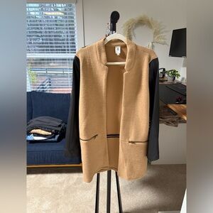 FLAWLESS Tan and Black Teddy Jacket, vici exclusive